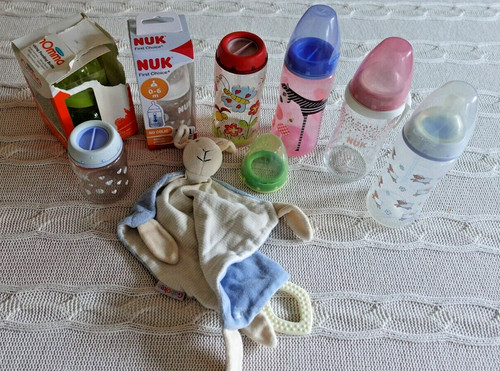 Babyflaschen set nuk und momma - set,