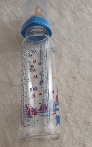 Sehr schöne alte glasflasche - alte,