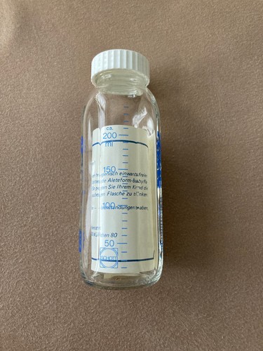 Babyflasche glas 200ml - babyflasche,