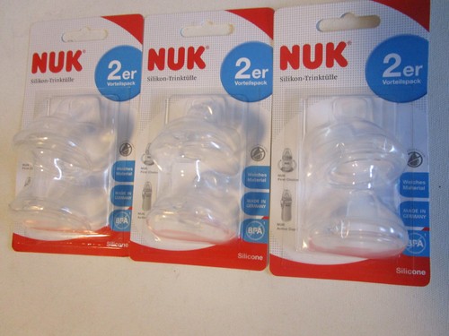 Nuk silikon trinktülle 2er - nuk,