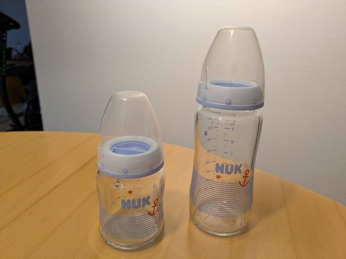 Nuk baby flaschen - 2, größen